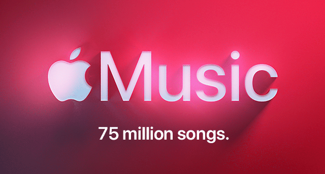 75 million songs. 1 month free.
